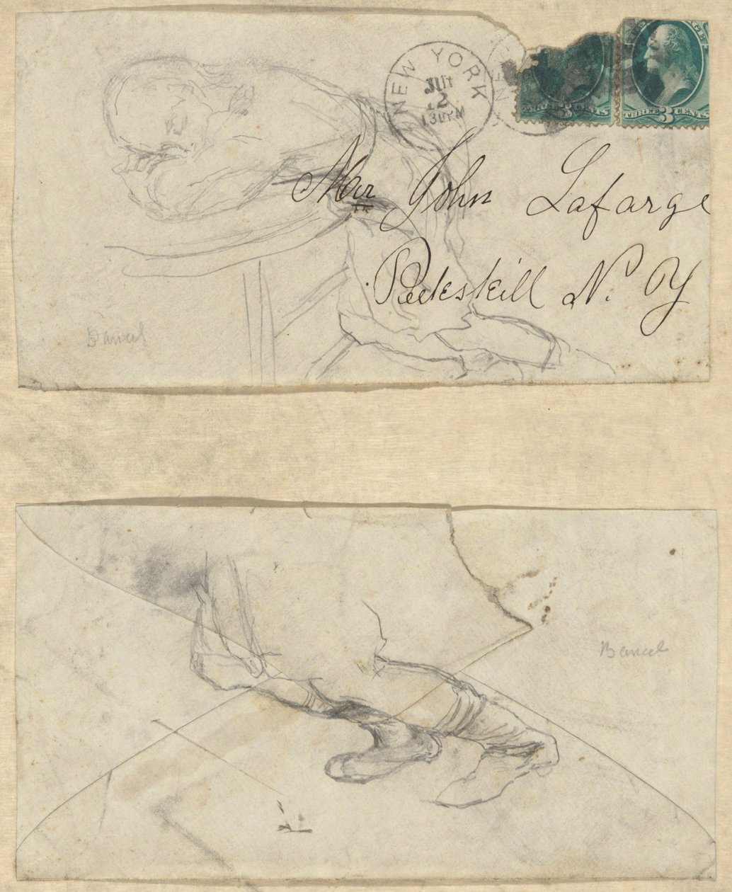 Bancel Asleep de John La Farge