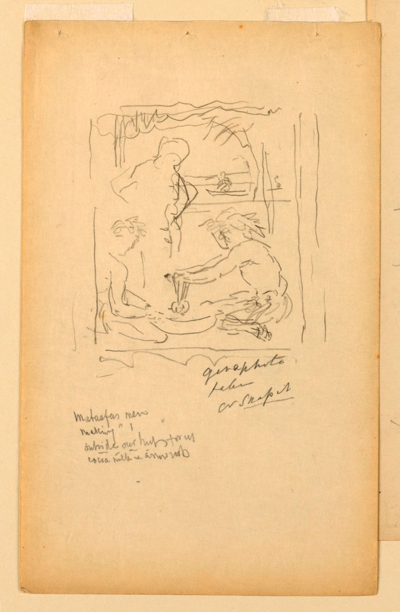 Hombres de Mataafa Haciendo de John La Farge