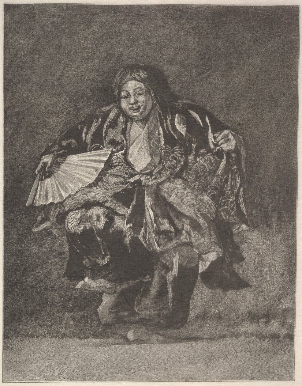 Bailarín de Noh, ca. 1886 de John La Farge