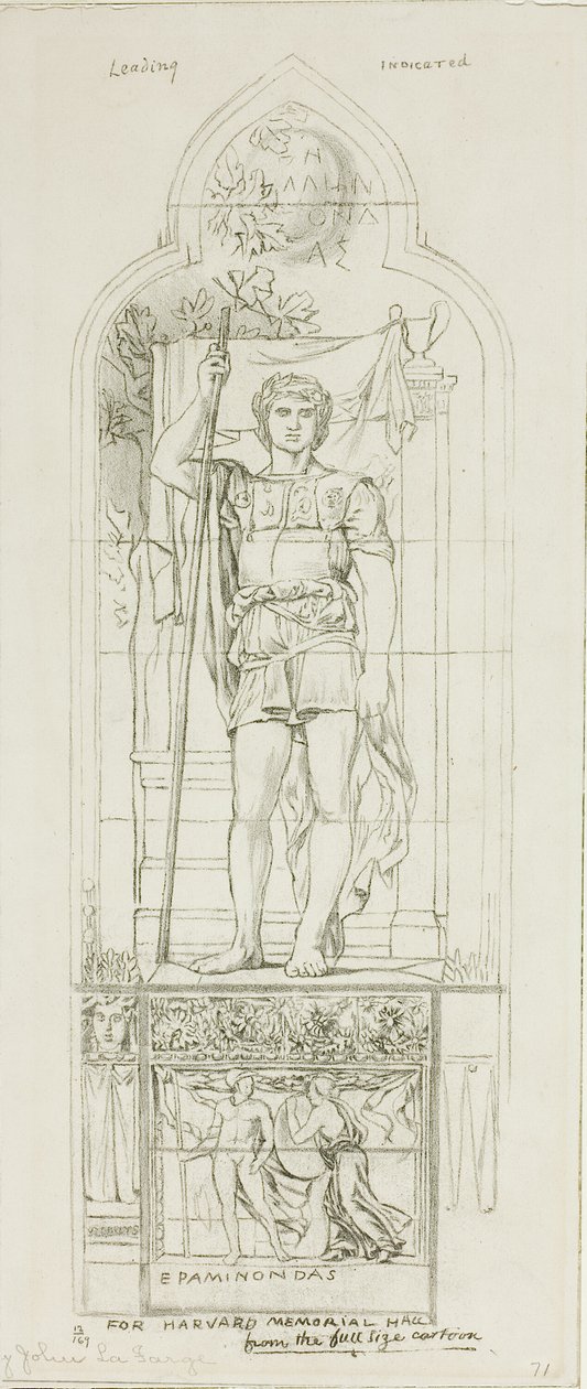 Estudio para una Vidriera de John La Farge