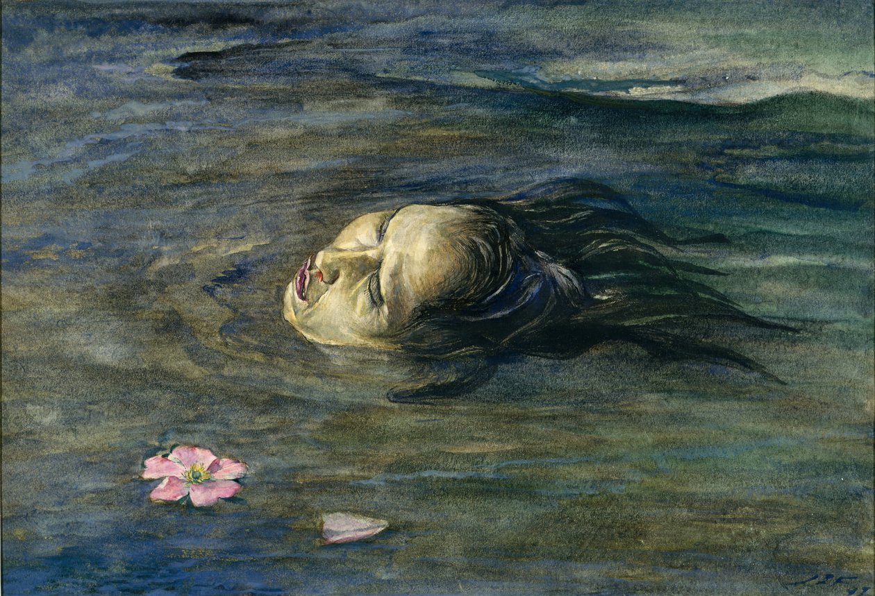 La Extraña Cosa que el Pequeño Kiosai Vio en el Río de John La Farge