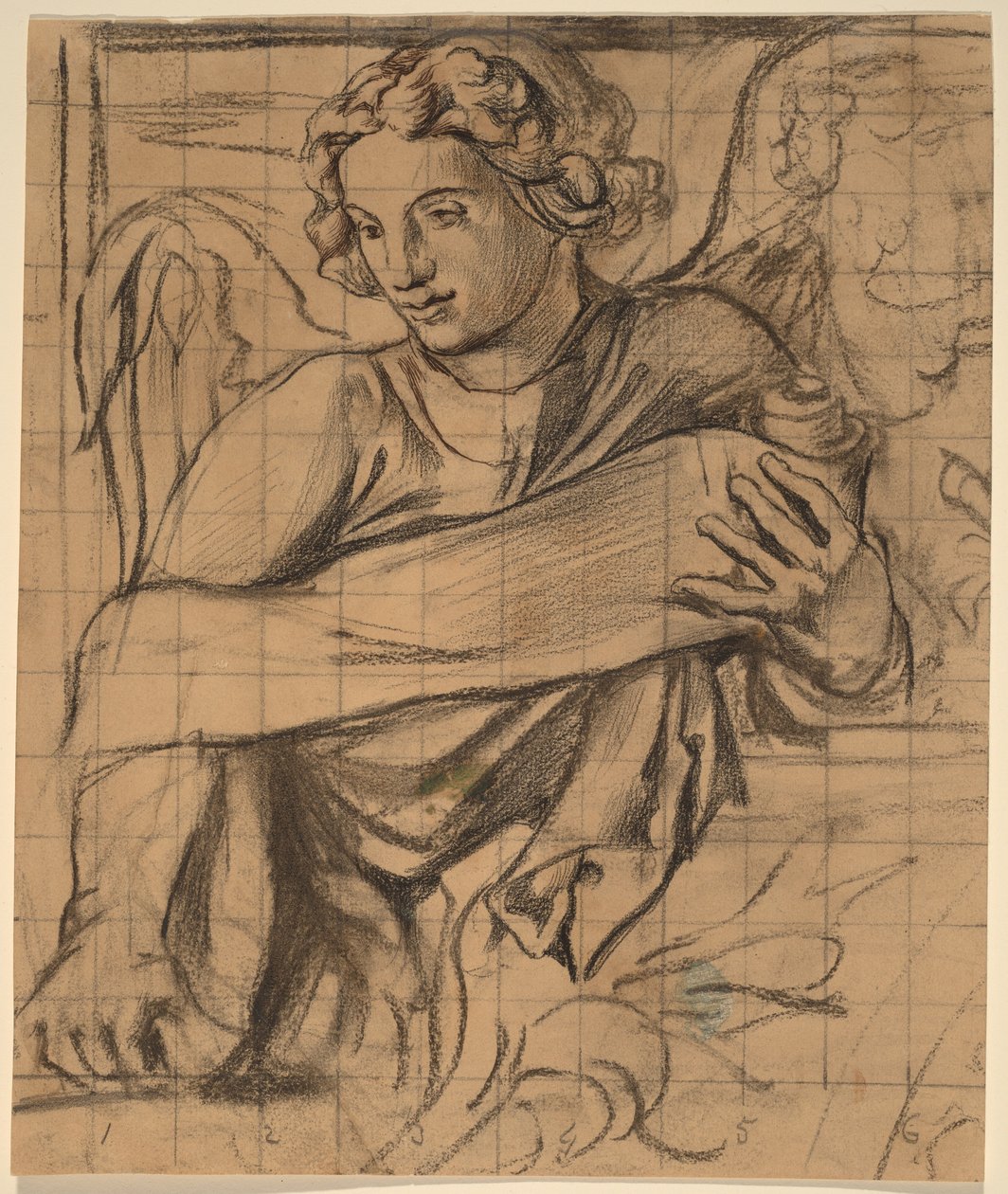 Ángel - Mural de la Iglesia de la Trinidad de John La Farge or Lafarge