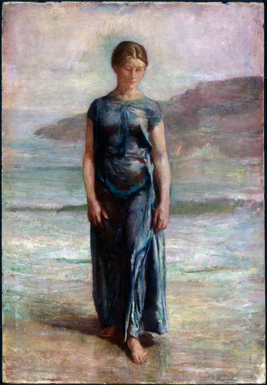 Mujer Bañándose de John La Farge or Lafarge