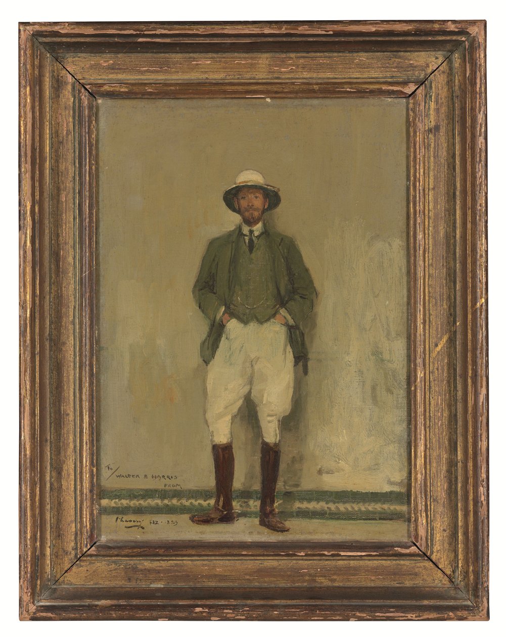 Retrato de Walter B. Harris, c. 1907 (óleo sobre lienzo) de John Lavery