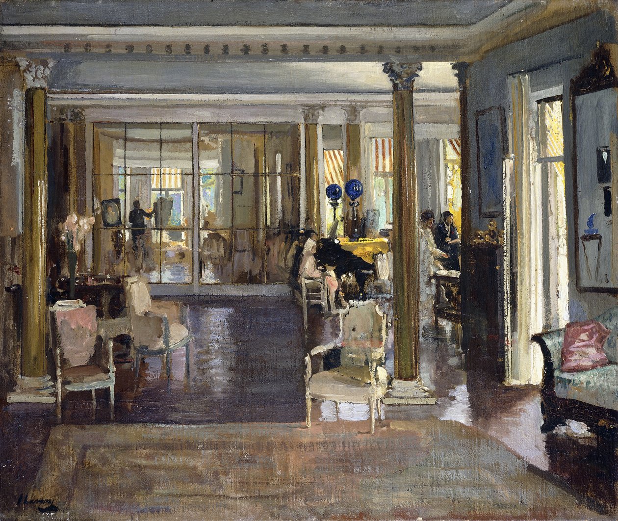 La Sala de Estar, Falconhead de John Lavery