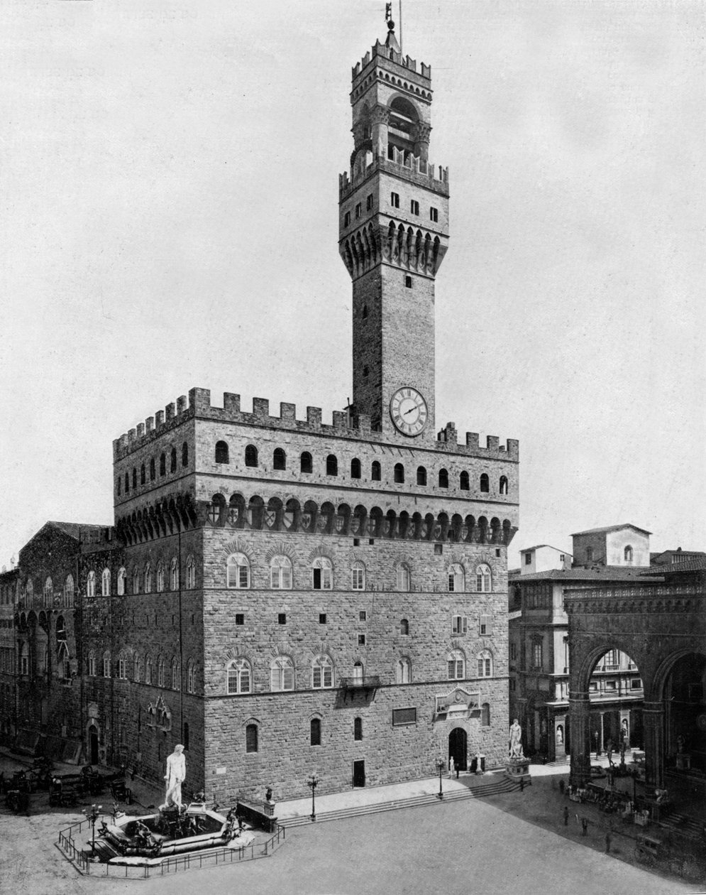 Palazzo Vecchio en Florencia de John Lawson Stoddard