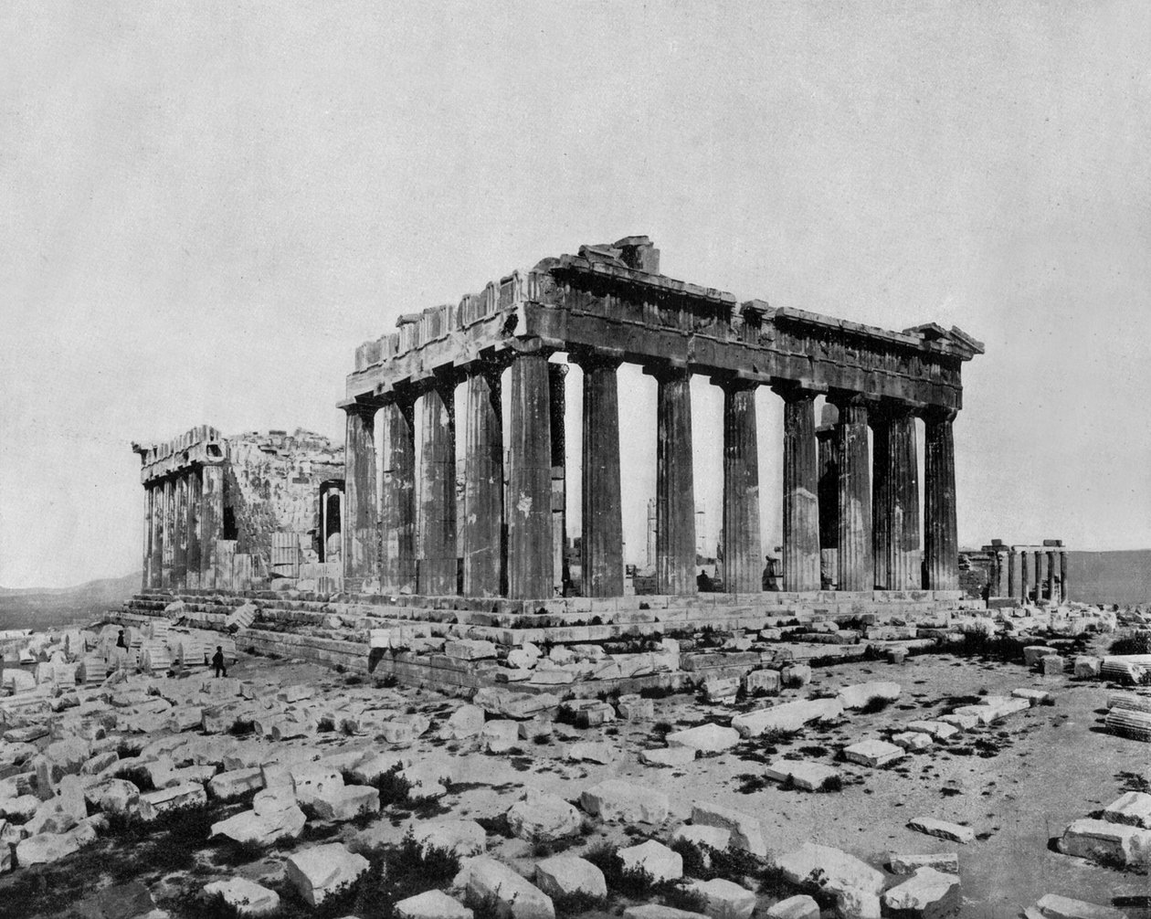 Partenón de la Acrópolis, Atenas de John Lawson Stoddard