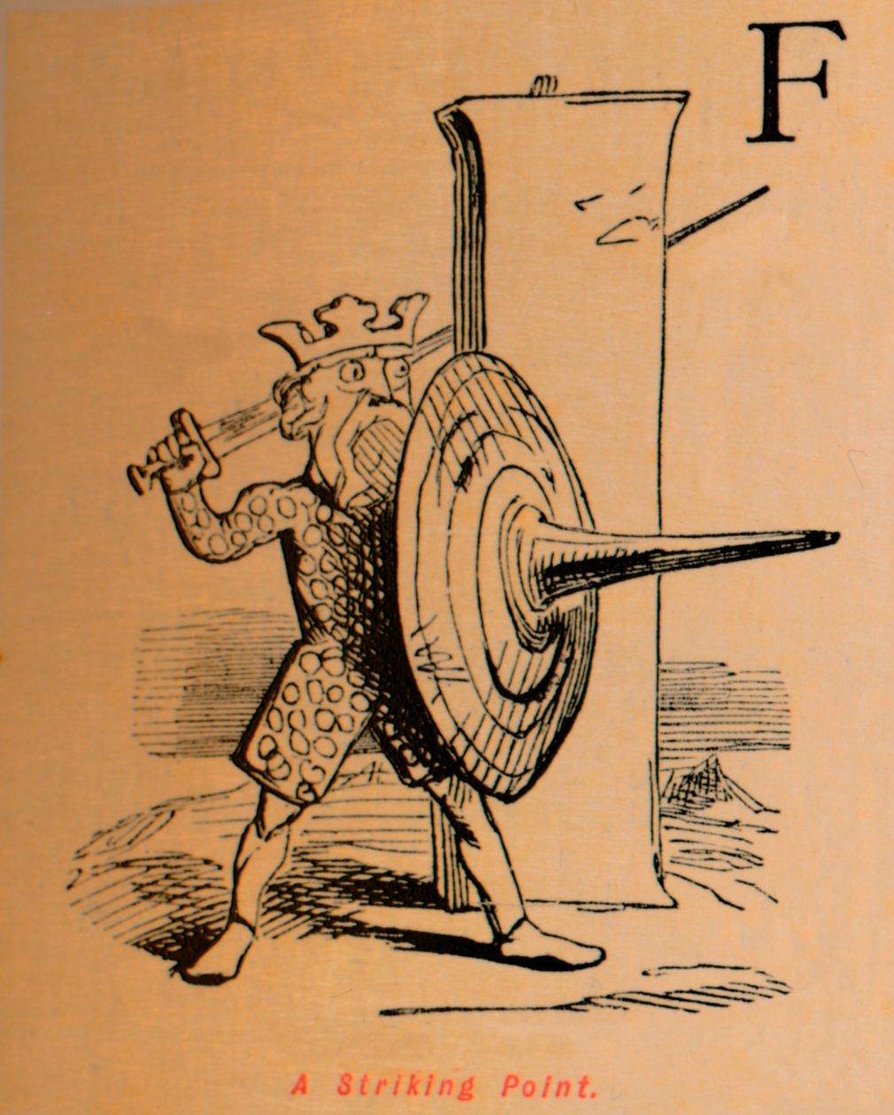 Un punto de impacto, c1860 de John Leech