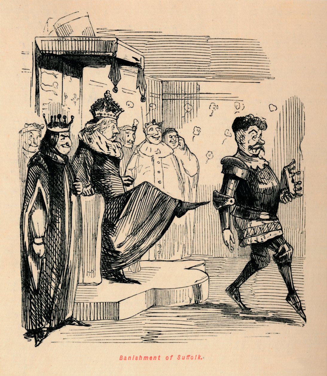 Destierro de Suffolk de John Leech