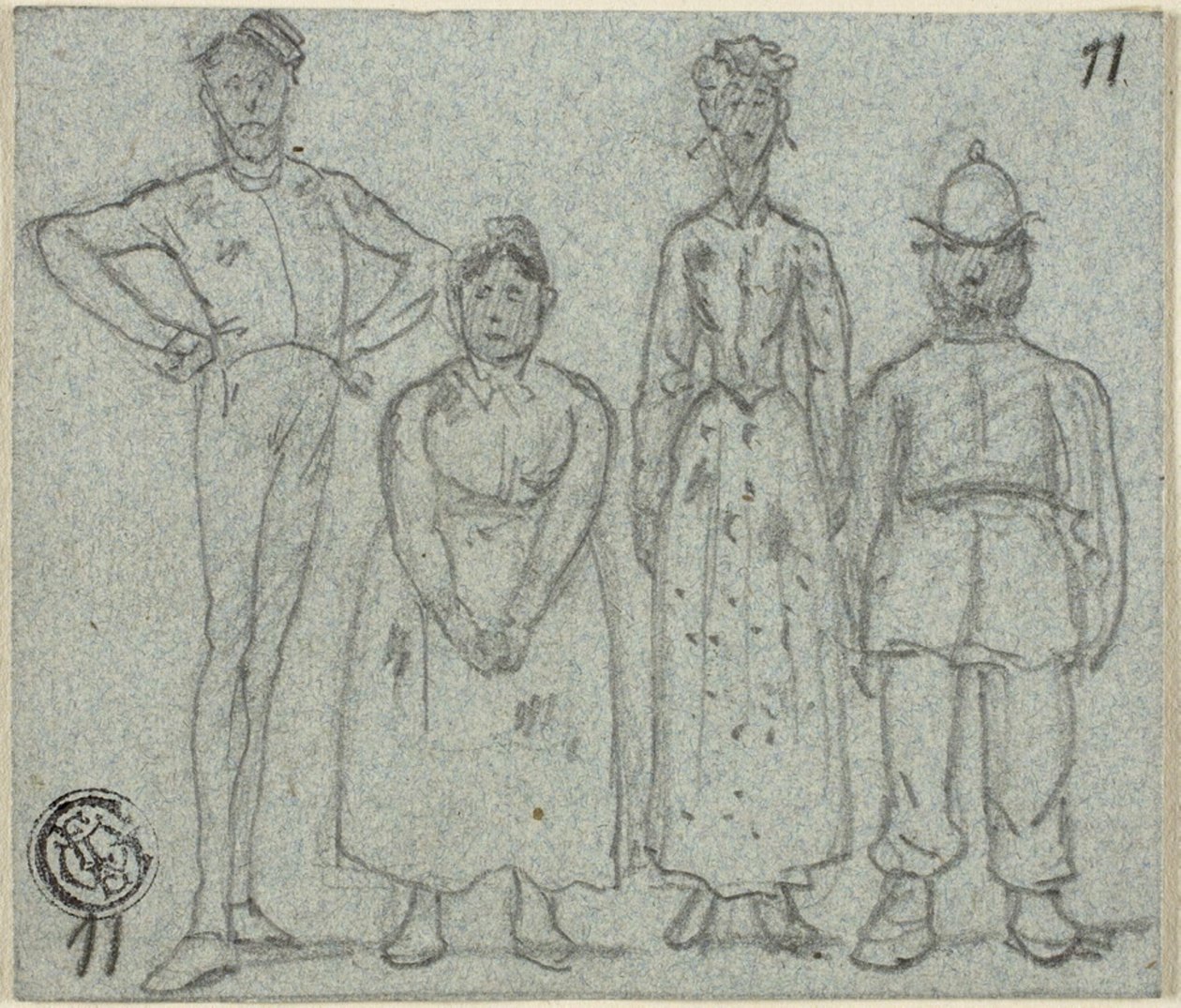 Episodios de la vida en White Chapel de John Leech