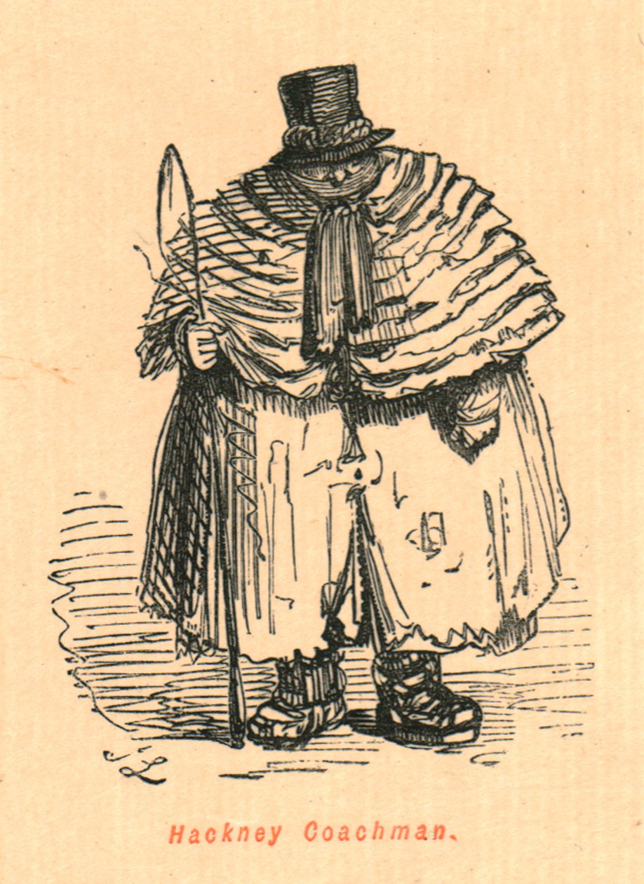 Cochero de Hackney, 1897 de John Leech