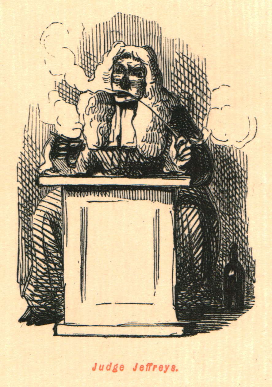 Juez Jeffreys, 1897 de John Leech