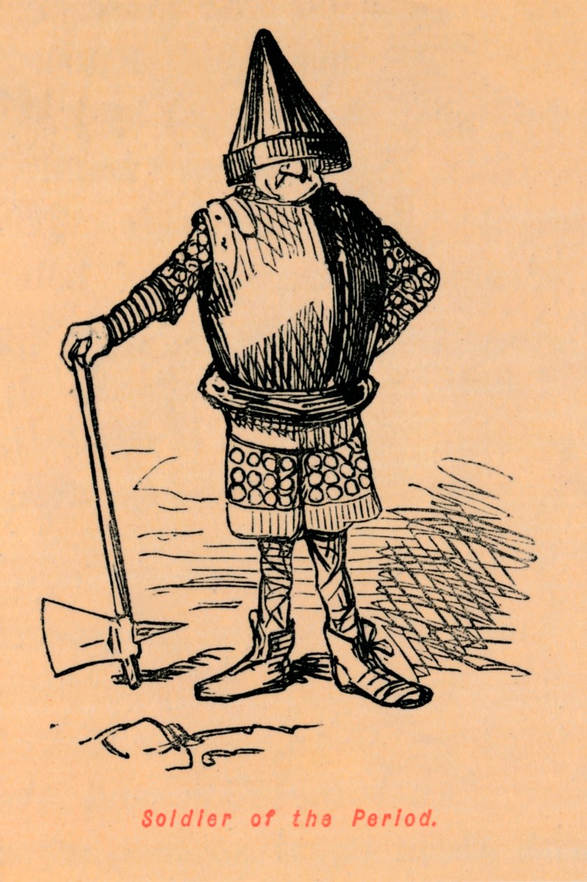 Soldado de la época, c1860 de John Leech