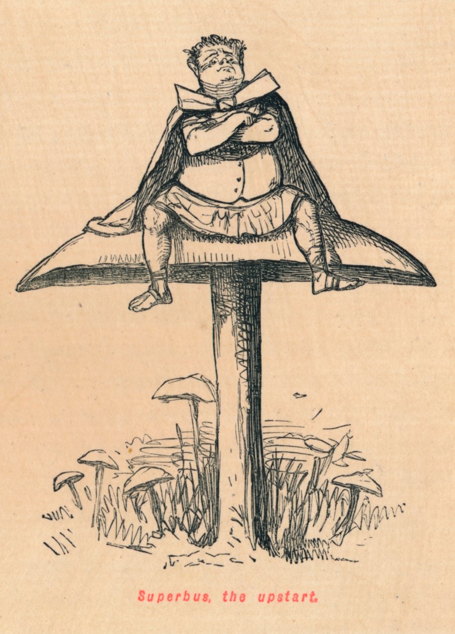 Superbus, el advenedizo, 1852 de John Leech