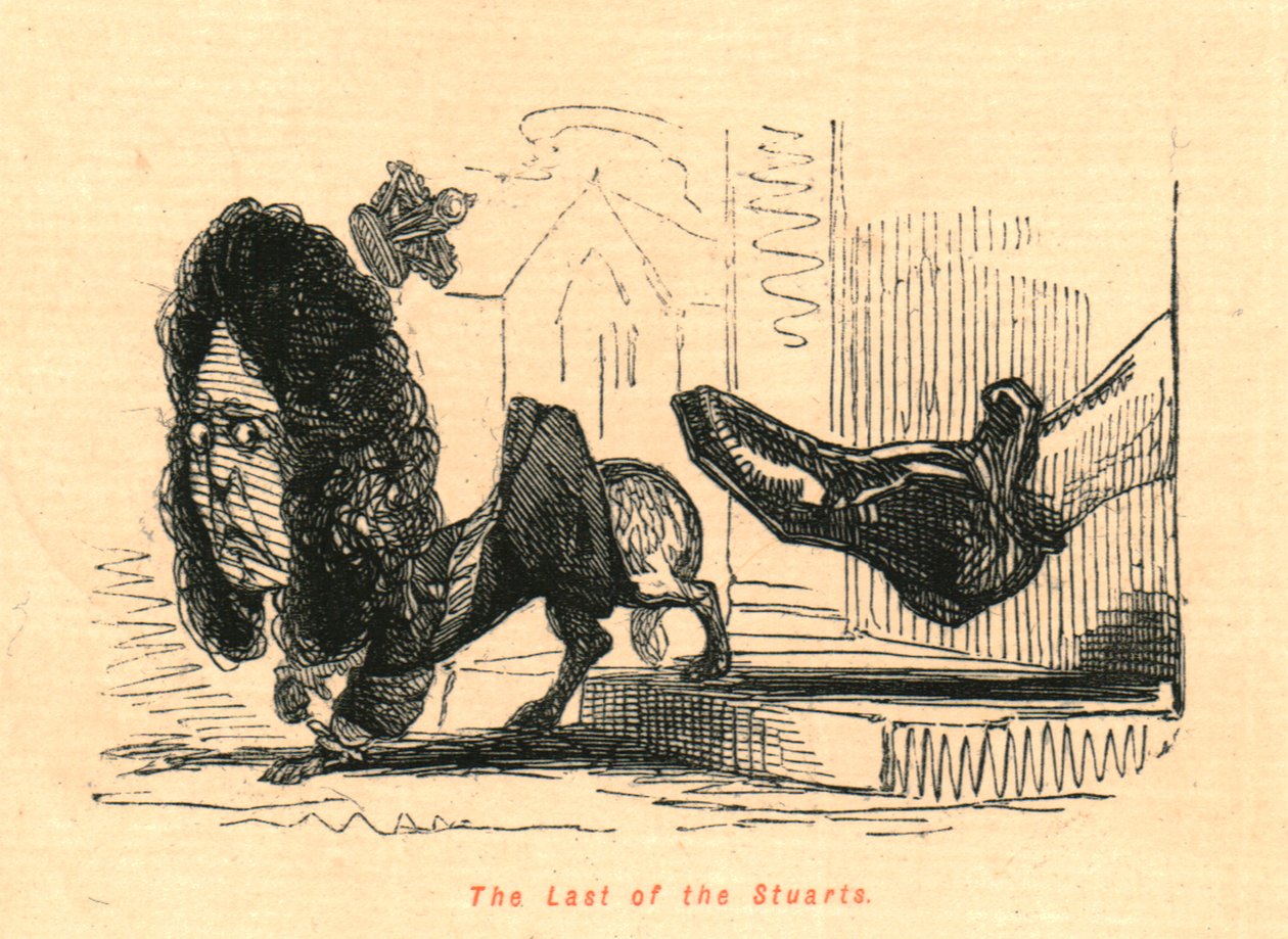 El Último de los Estuardo, 1897 de John Leech