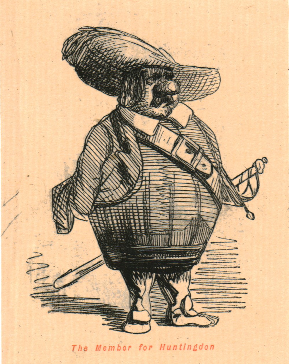 El miembro por Huntingdon, 1897 de John Leech