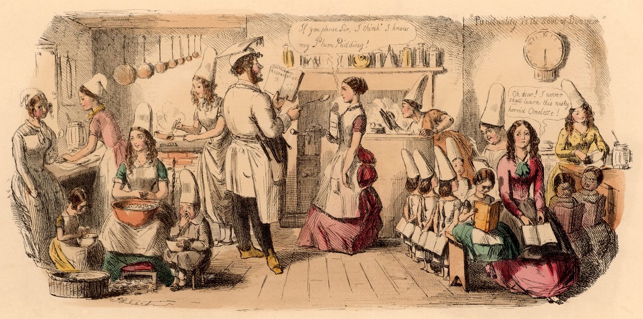 Escuela Preparatoria para Señoritas de John Leech