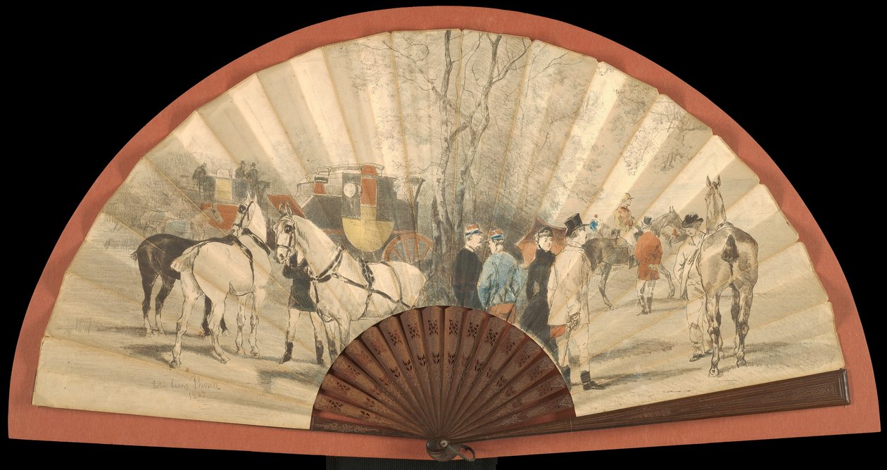 Abanico: Las carreras en La Marche de John Lewis Brown