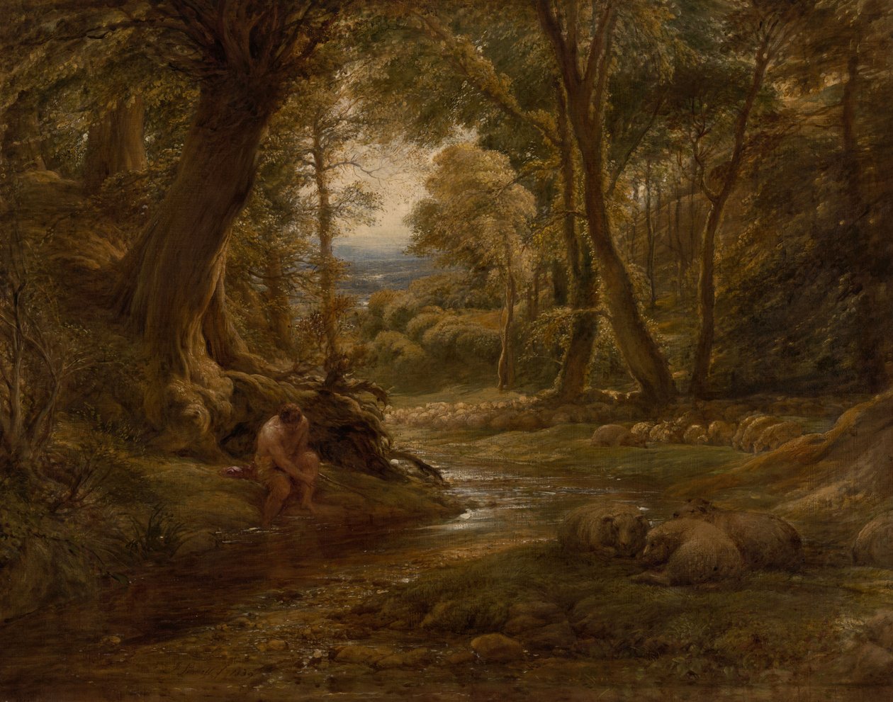 Mediodía de John Linnell