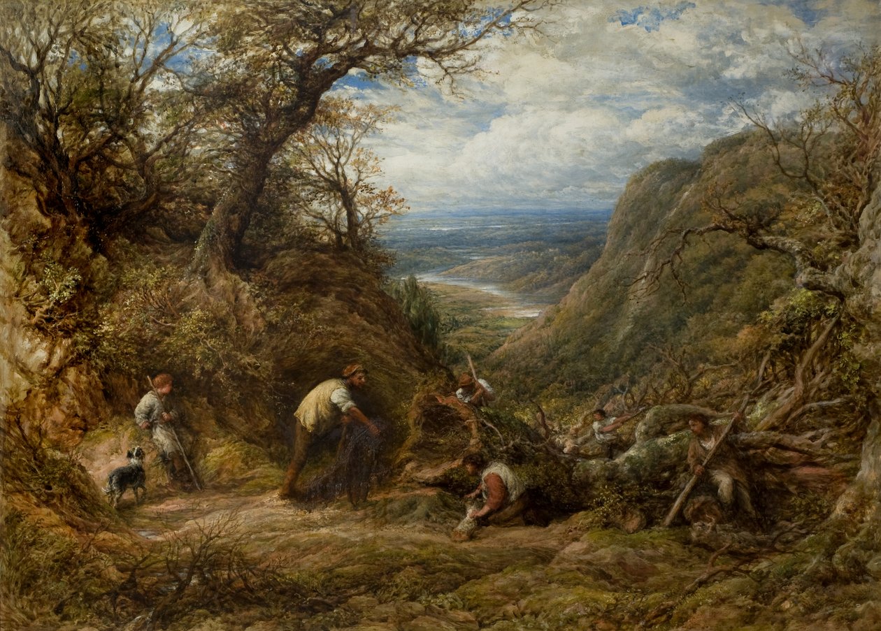 El árbol hueco de John Linnell