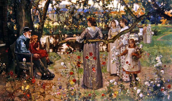 El jardín de verano de John Lochhead