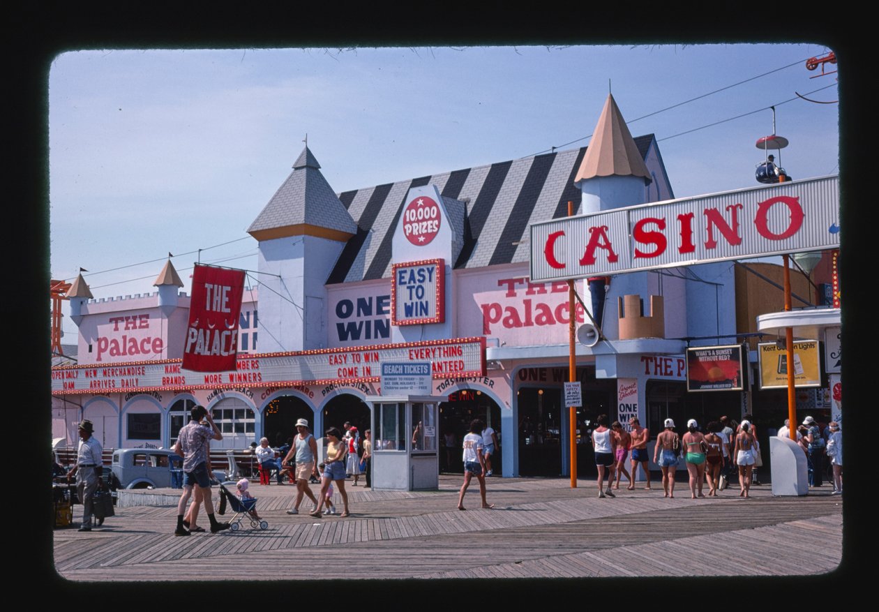 The Palace, Seaside Heights, Nueva Jersey, EE.UU. de John Margolies
