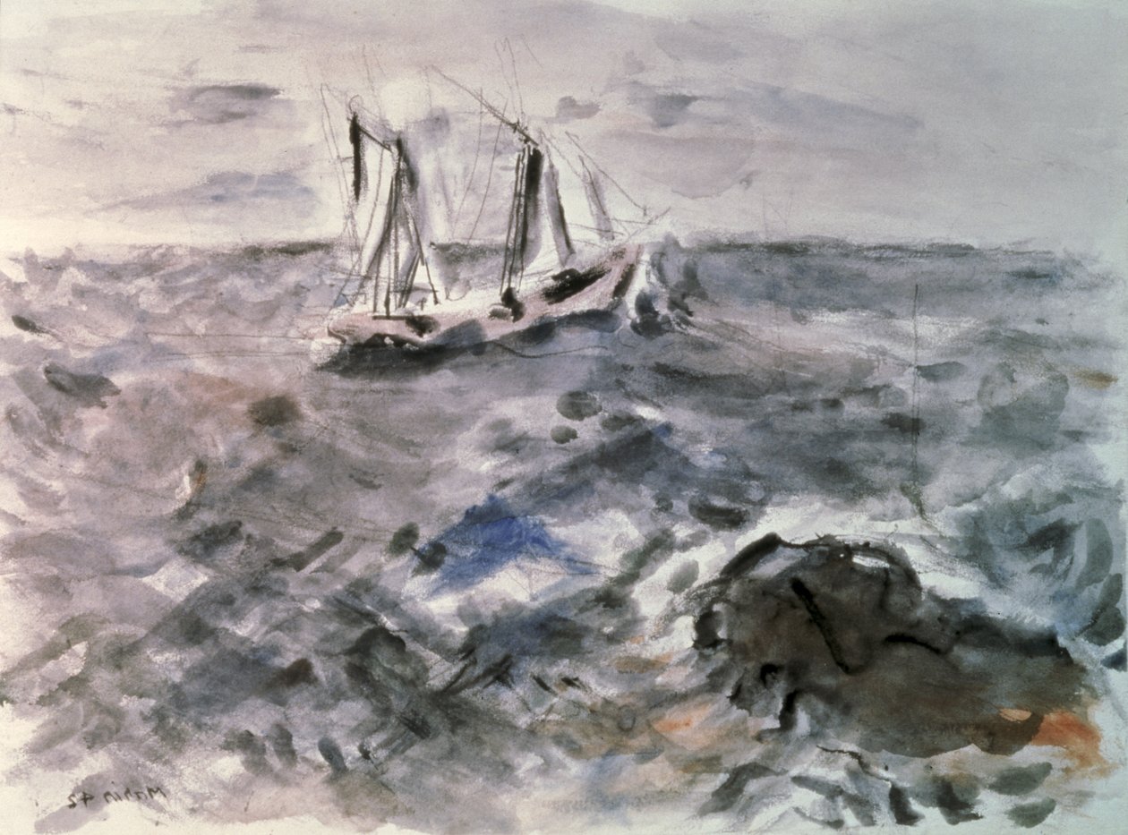 Fantasía marina nº III de John Marin