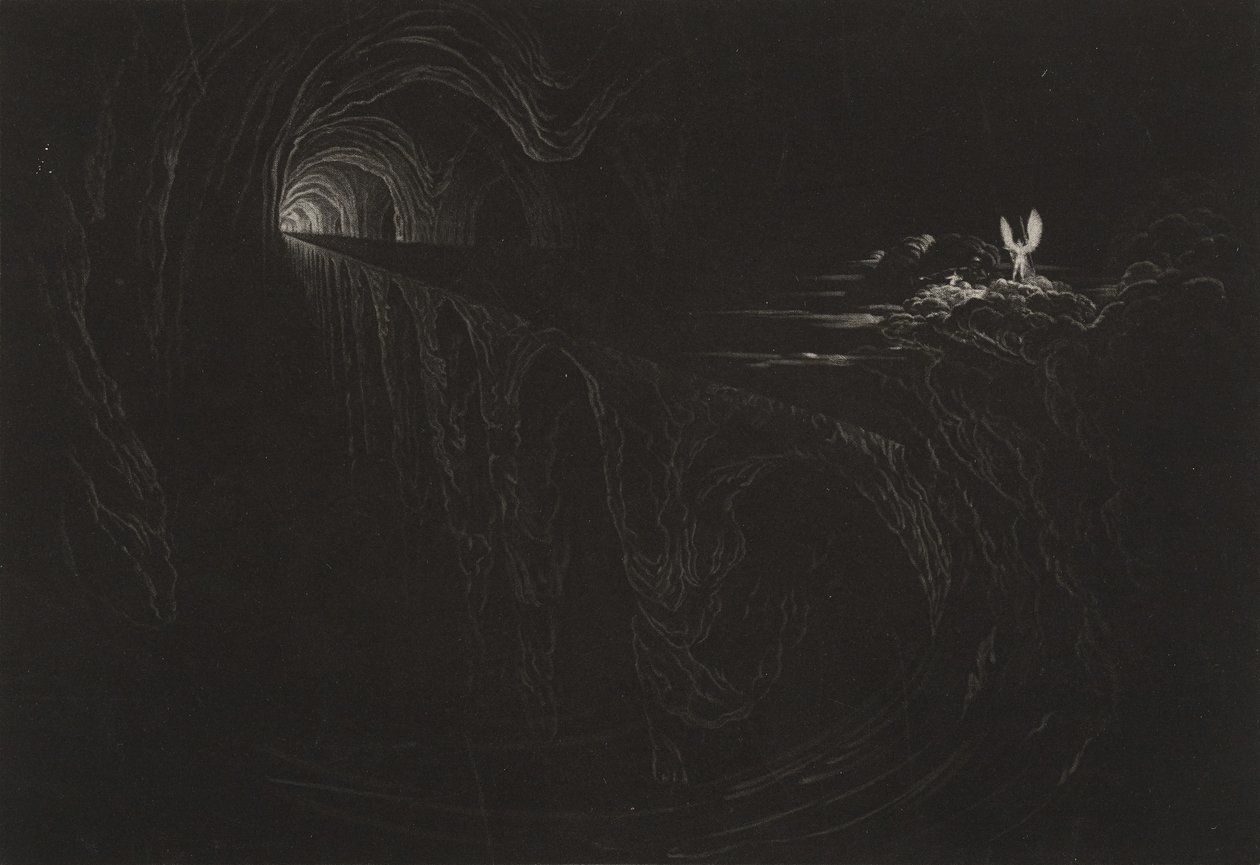 Puente del Caos, c.1827 de John Martin