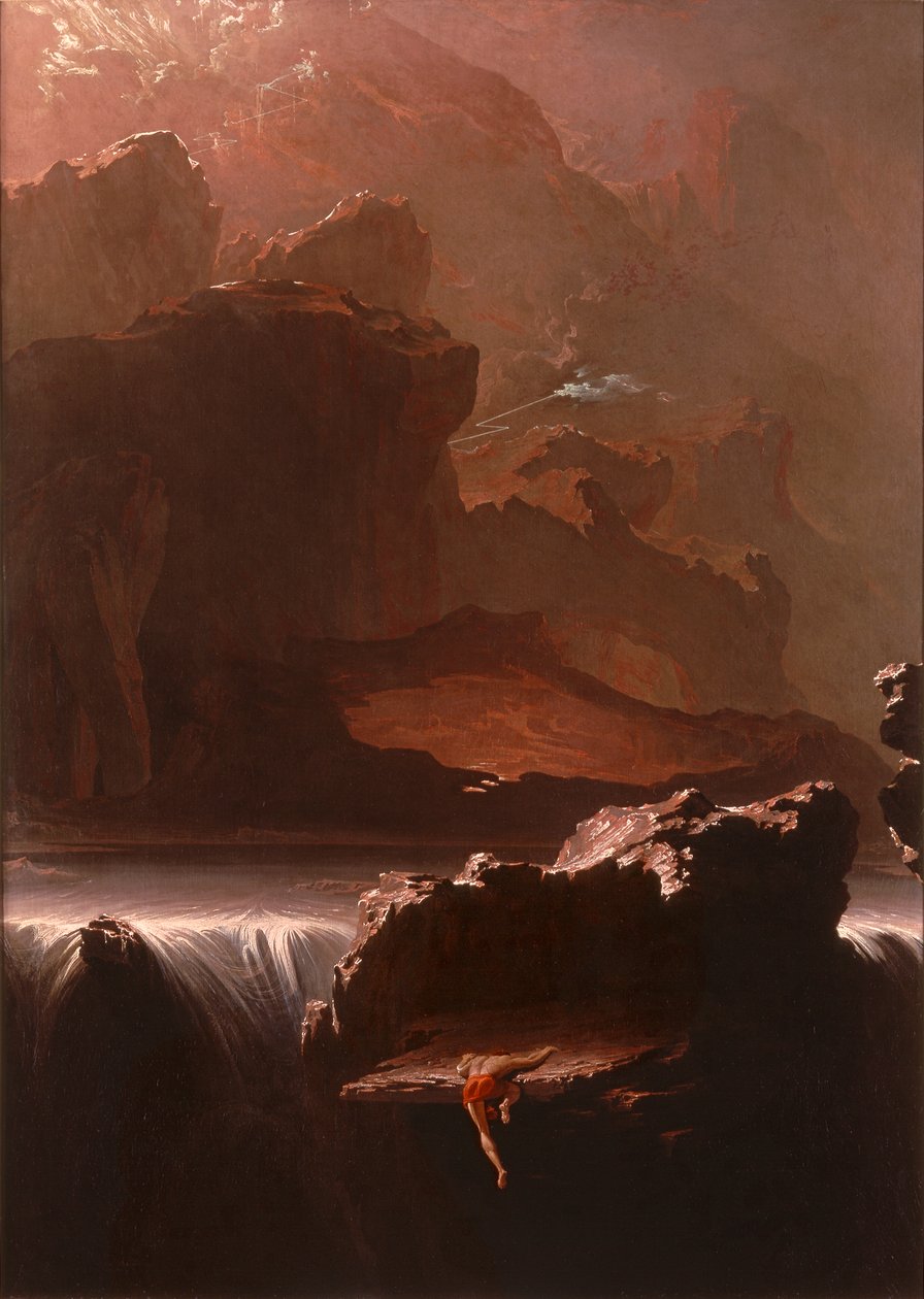 Sadak en busca de las aguas del olvido de John Martin