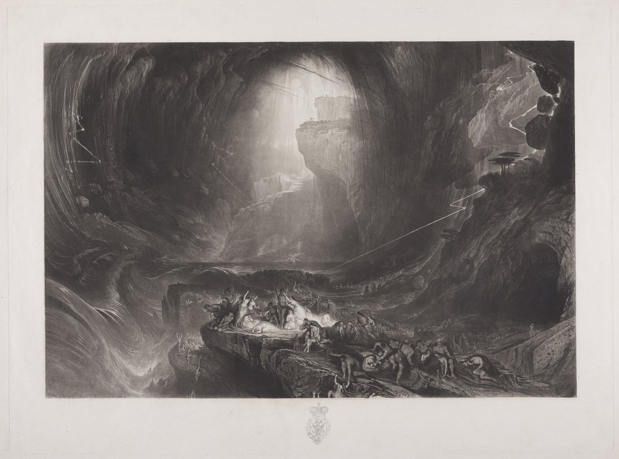 El Diluvio, c.1828 de John Martin