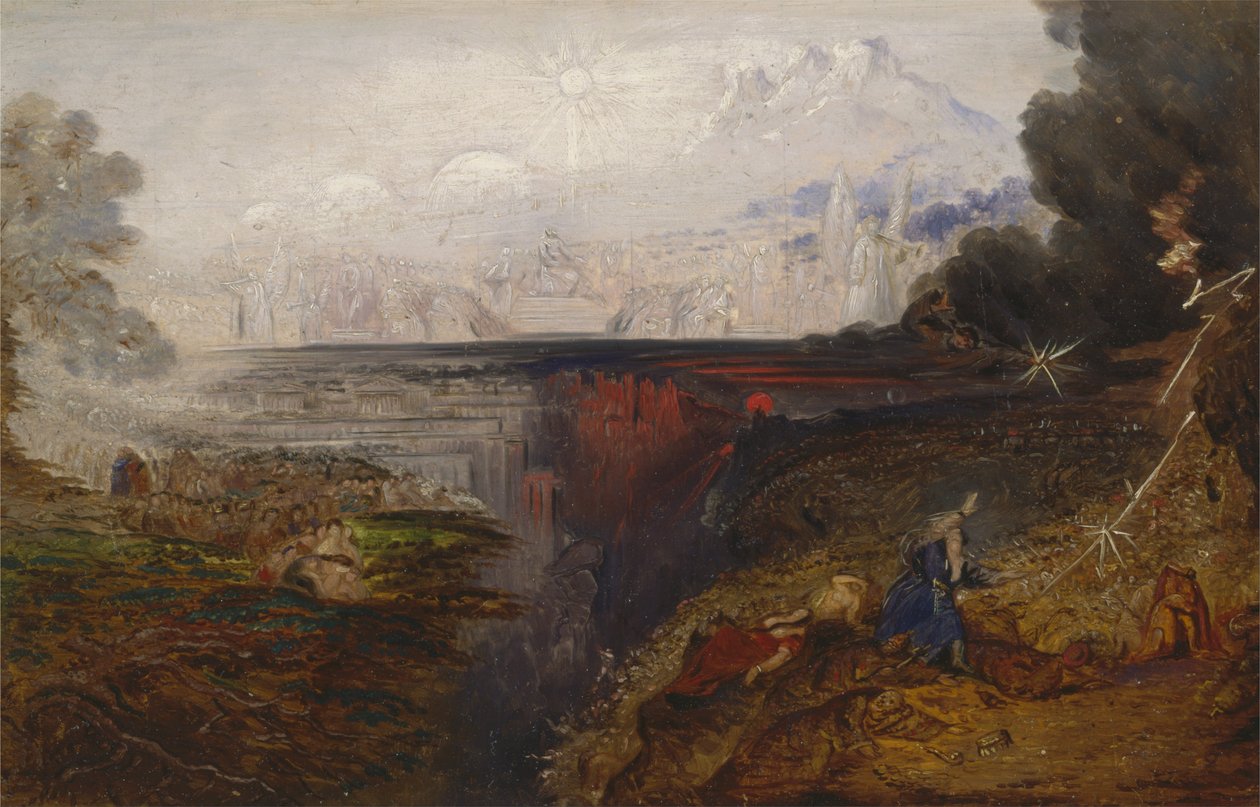 El Juicio Final (estudio) de John Martin