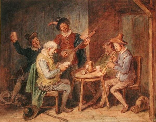 Una fiesta musical de John Massey Wright