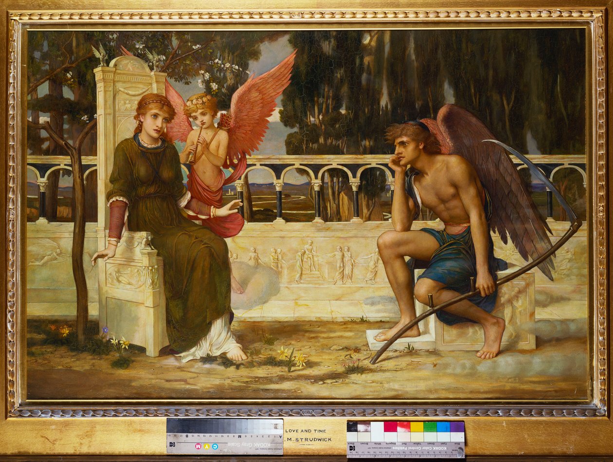 Amor y tiempo de John Melhuish Strudwick