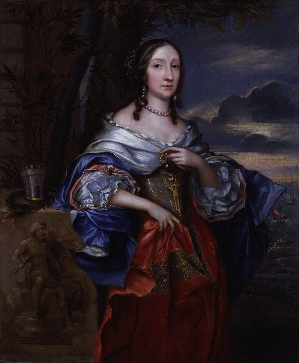 Elizabeth Claypole, de soltera Cromwell de John Michael Wright