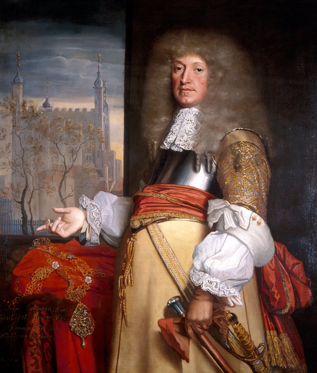 Sir John Robinson, alcalde 1662 de John Michael Wright