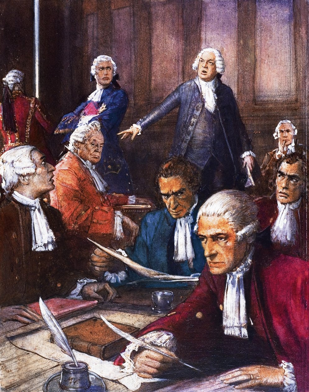 La Asamblea Nacional francesa de John Millar Watt