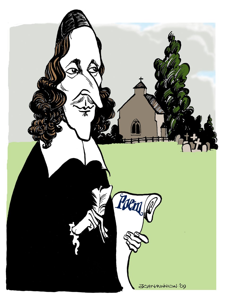 George Herbert - Poeta galés, orador, sacerdote anglicano de John Minnion
