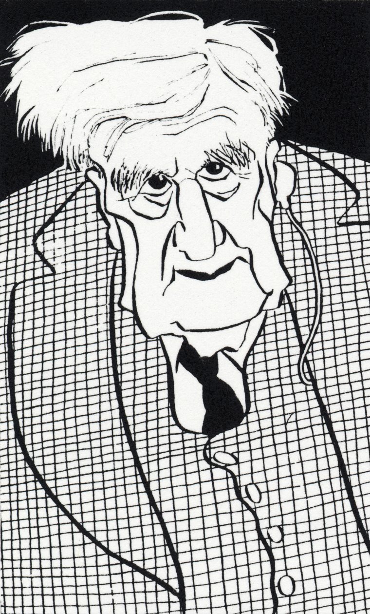 Ralph Vaughan Williams - caricatura de John Minnion