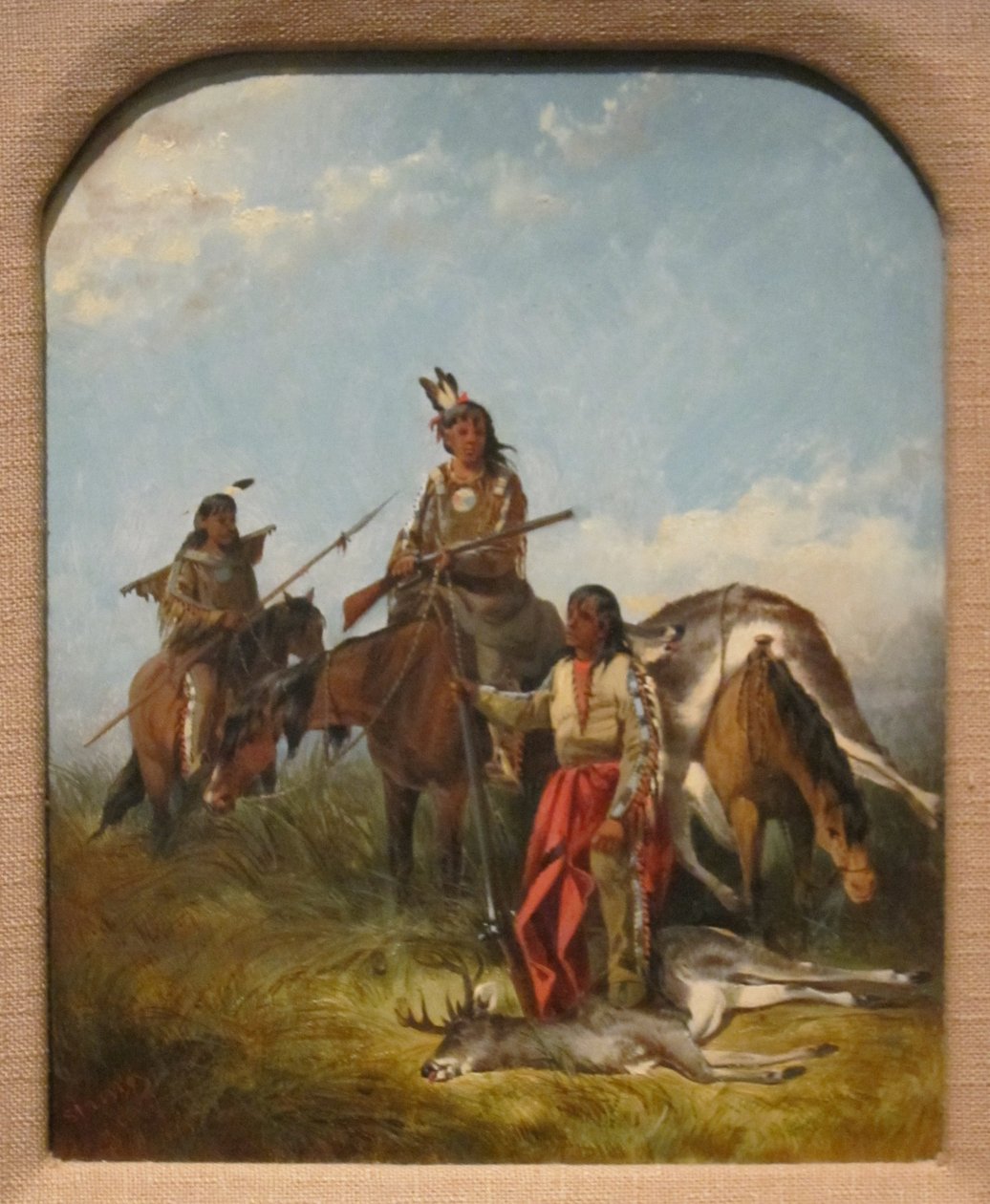 Caza de indios de John Mix Stanley