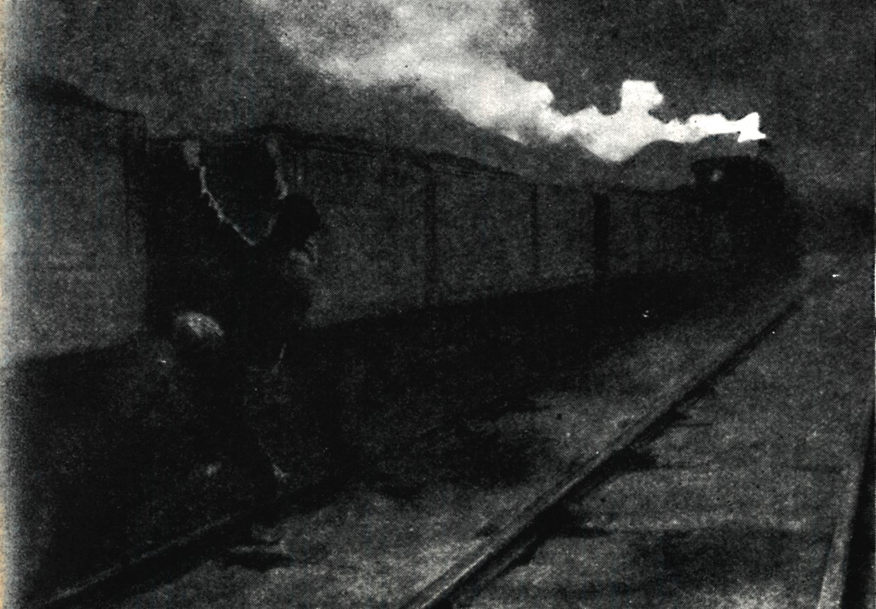 Escape en tren, noviembre de 1899, 1945 de John Nash