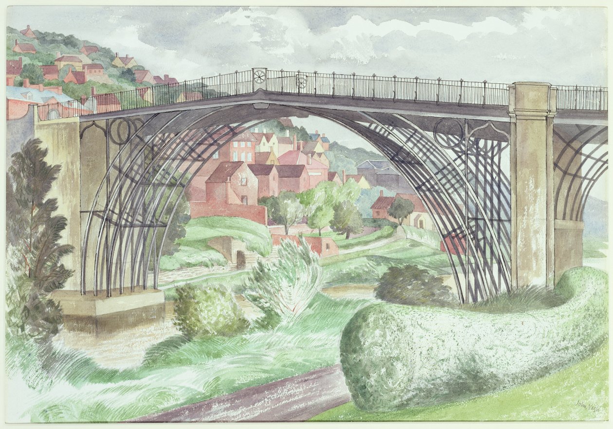 Ironbridge, Shropshire, c.1960 de John Nash