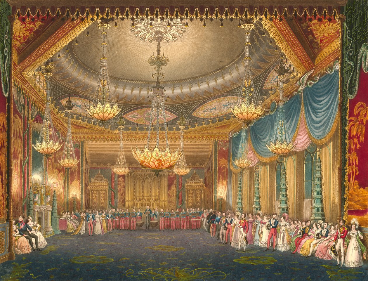 Sala de Música del Pabellón Real de John Nash