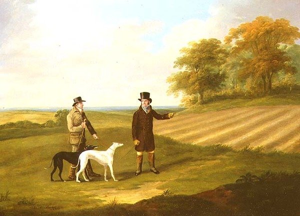 Encontrar, una escena de caza de John Nott Sartorius