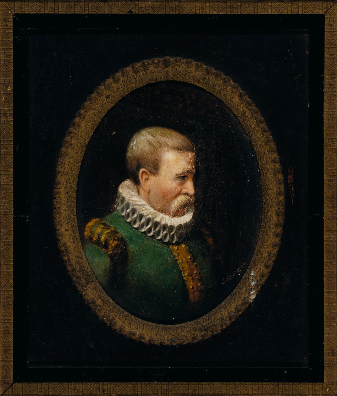 Retrato de un caballero hugonote del tiempo de Carlos IX de John O