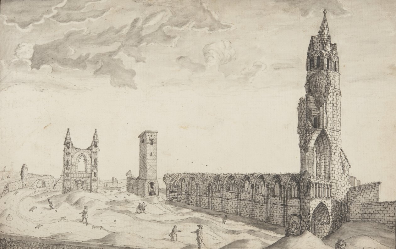 St Andrews Delineado de John Oliphant