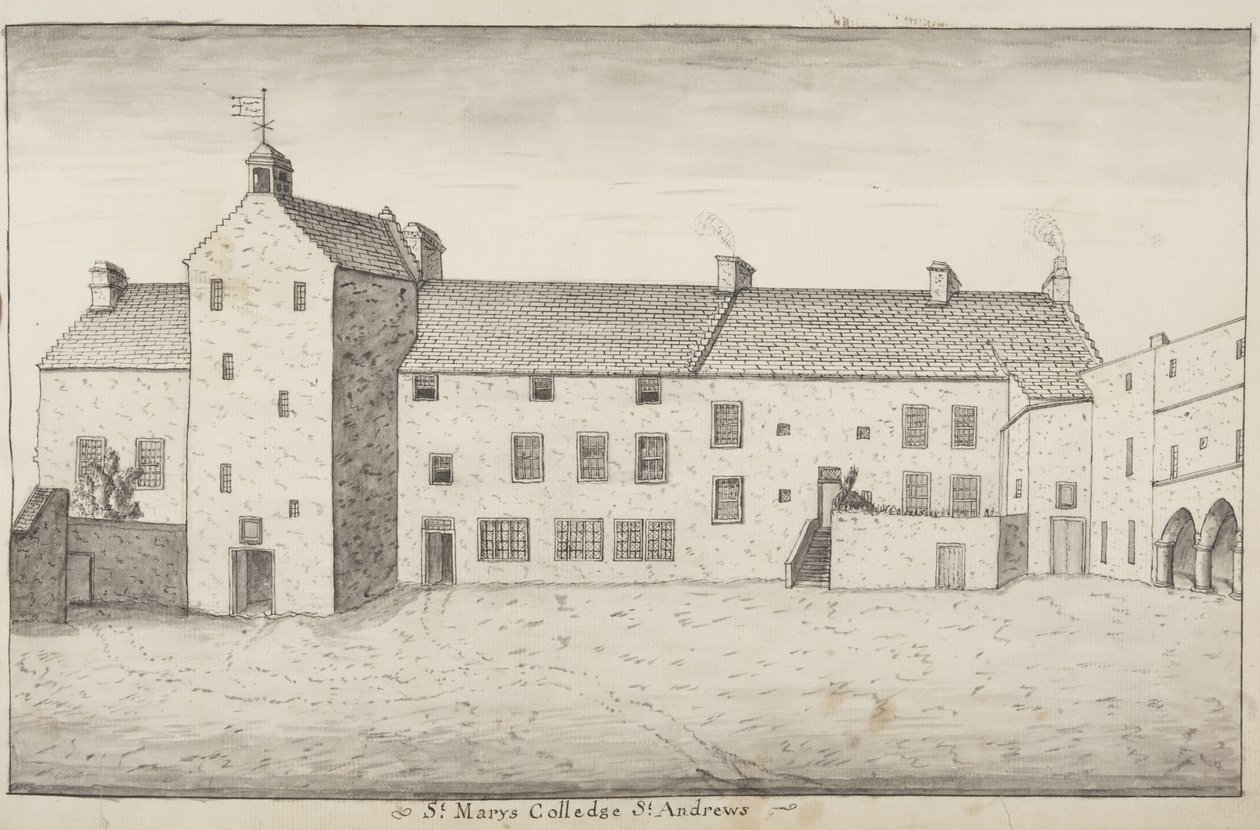 St Andrews Delineado - St Marys College St Andrews de John Oliphant