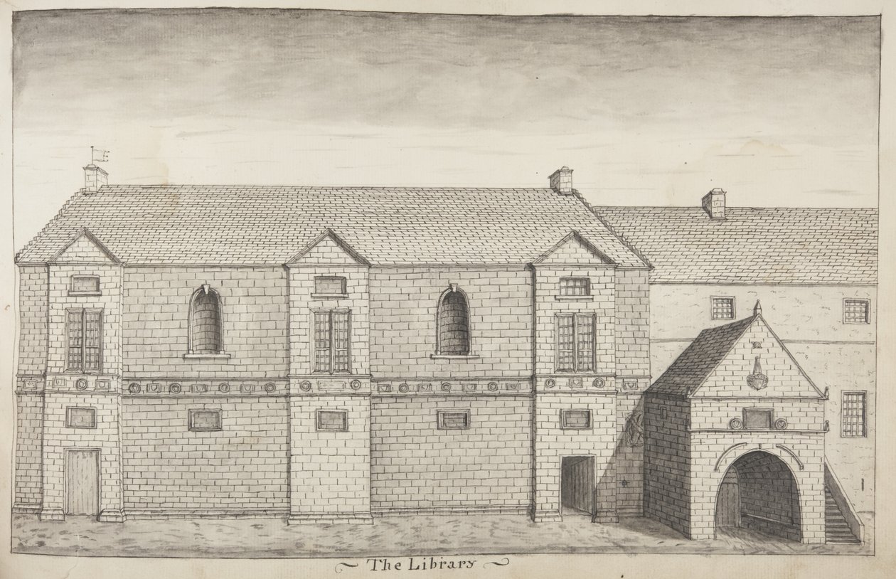 St Andrews Delineado - La Biblioteca de John Oliphant