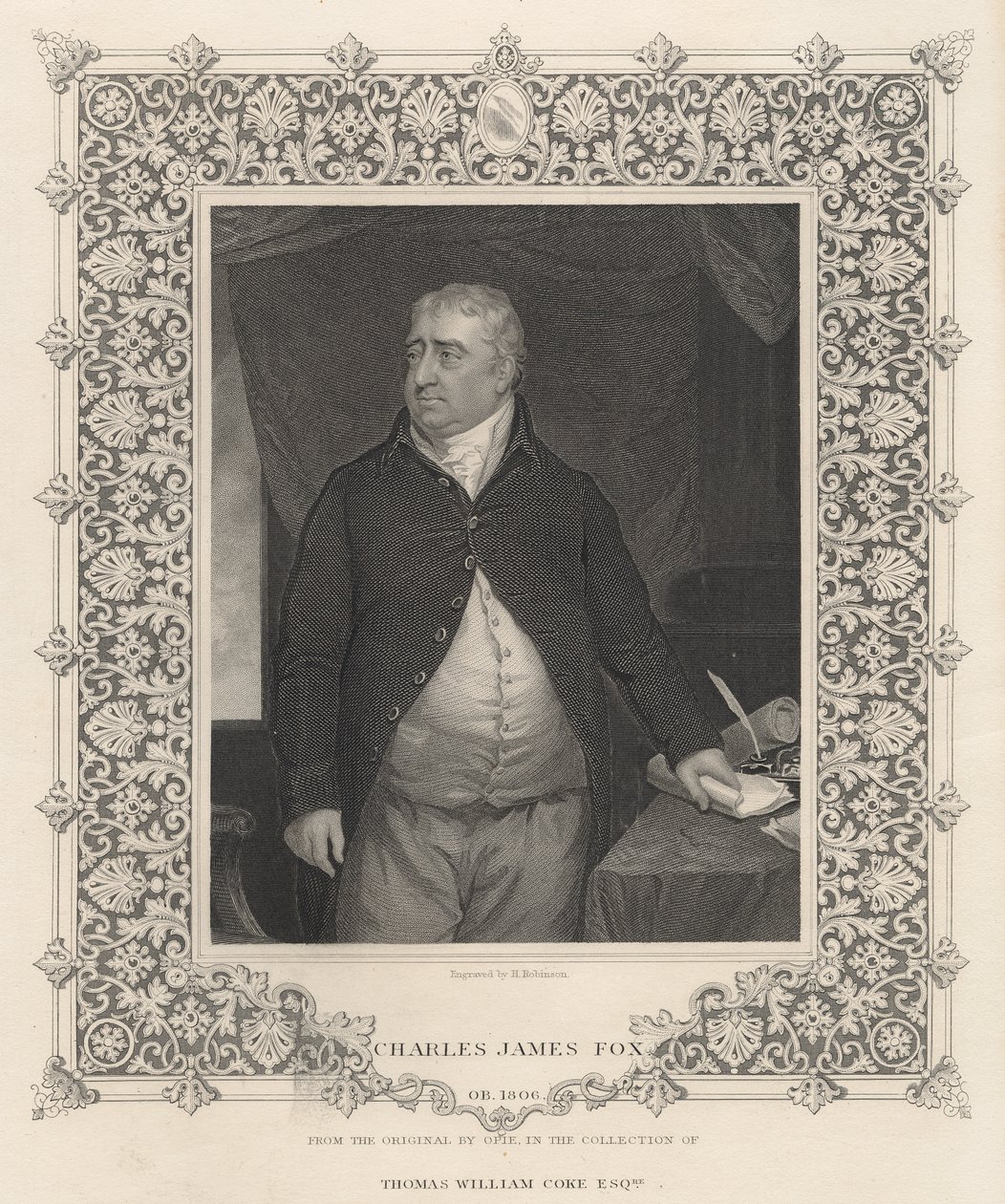 Charles James Fox de John Opie