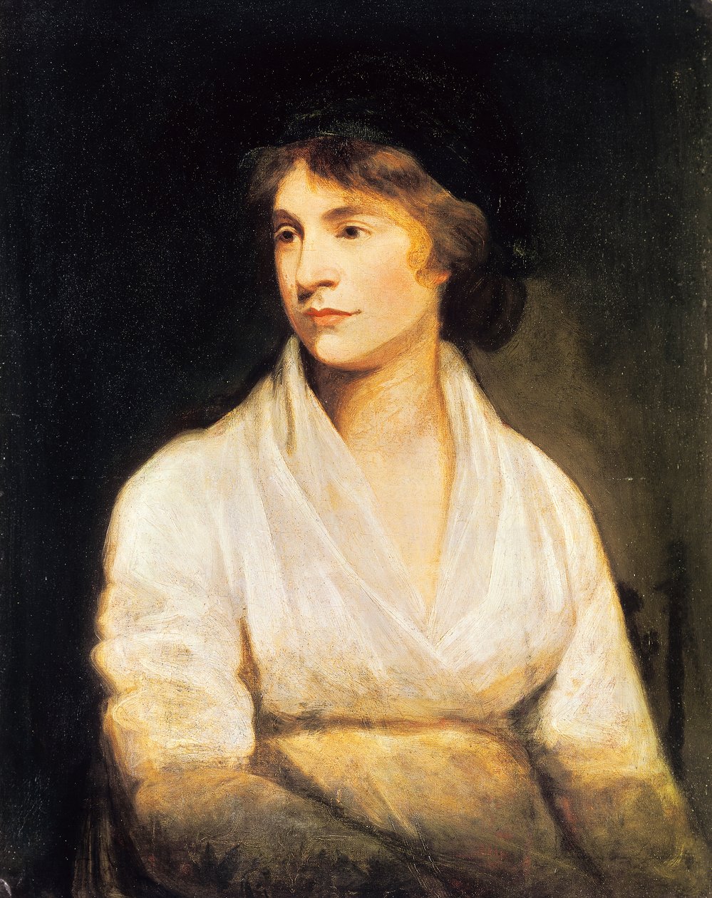 Retrato de Mary Wollstonecraft, c.1797 de John Opie
