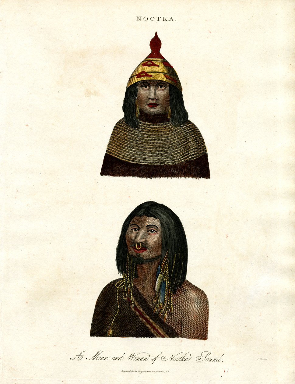 Un hombre y una mujer de Nootka Sound de John Pass